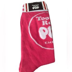 Tootsie Roll Pink Graphic Socks -Women’s